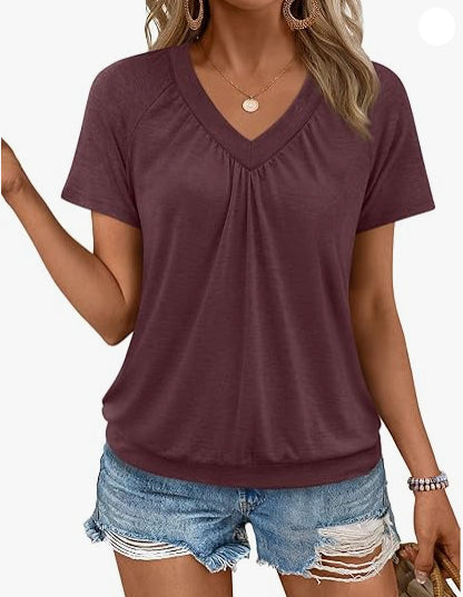 The Aria Tee – (Plus-Size) Modest Short-Sleeve Top