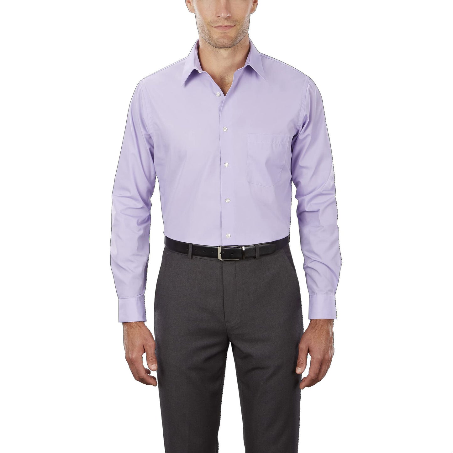 Chemise blanche homme habillée couleur unie
