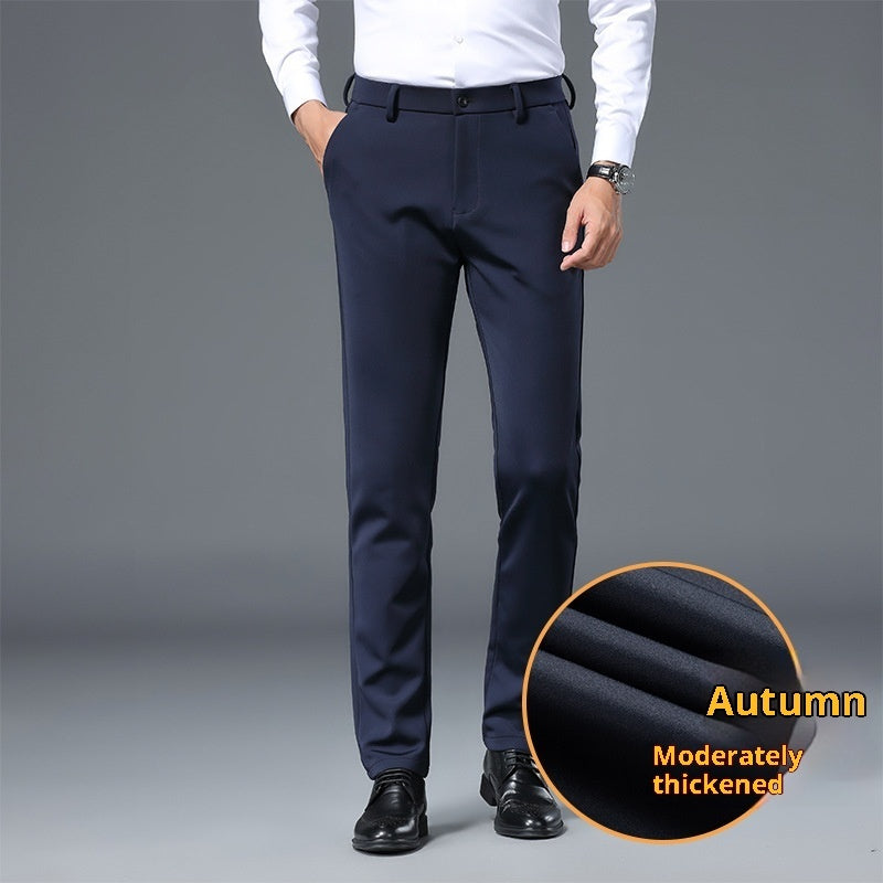 Pantalon habillé homme coupe ajustée | Infroissable