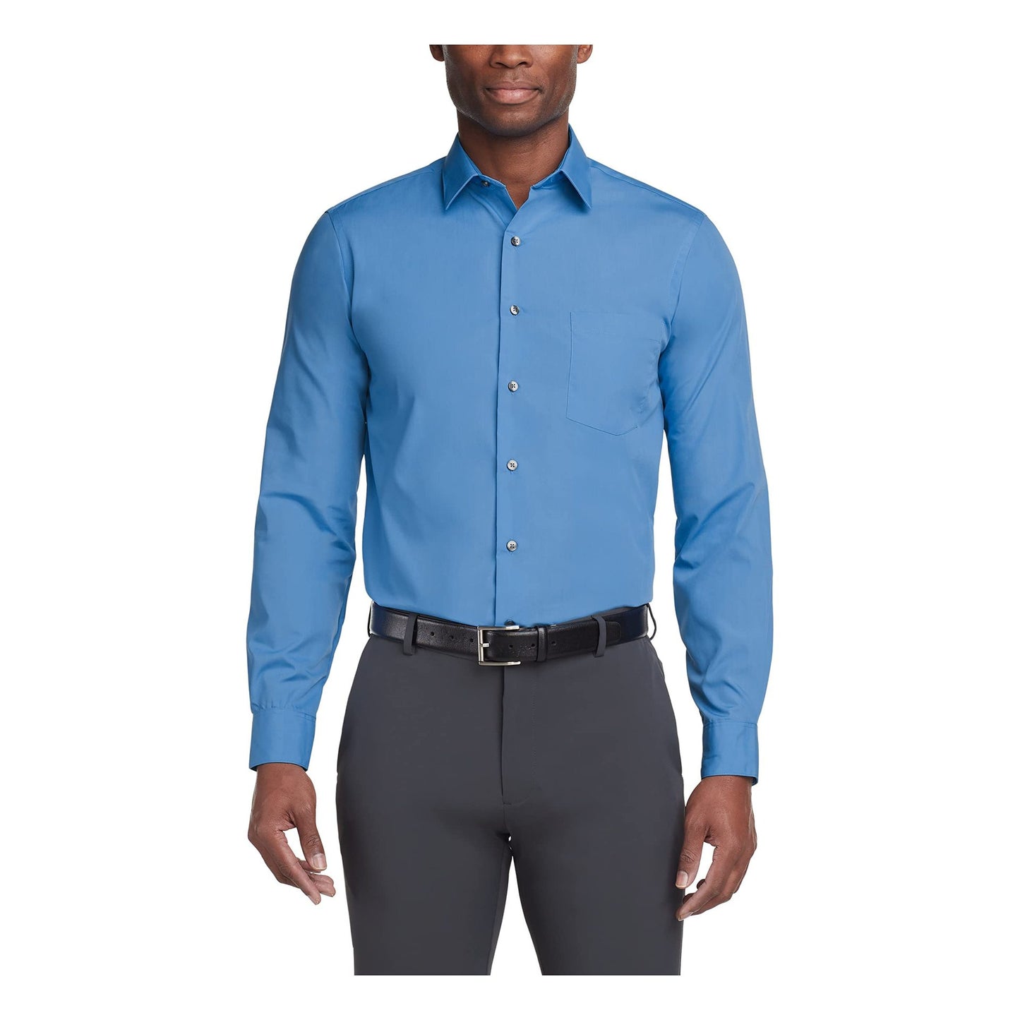 Chemise blanche homme habillée couleur unie