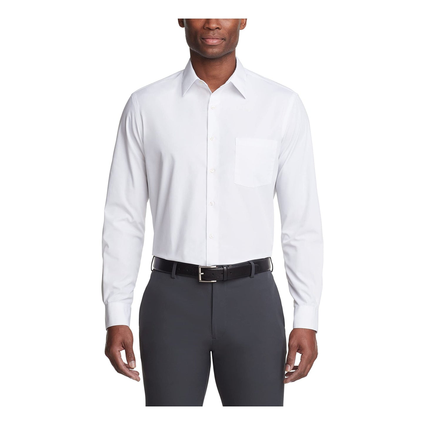 Chemise blanche homme habillée couleur unie