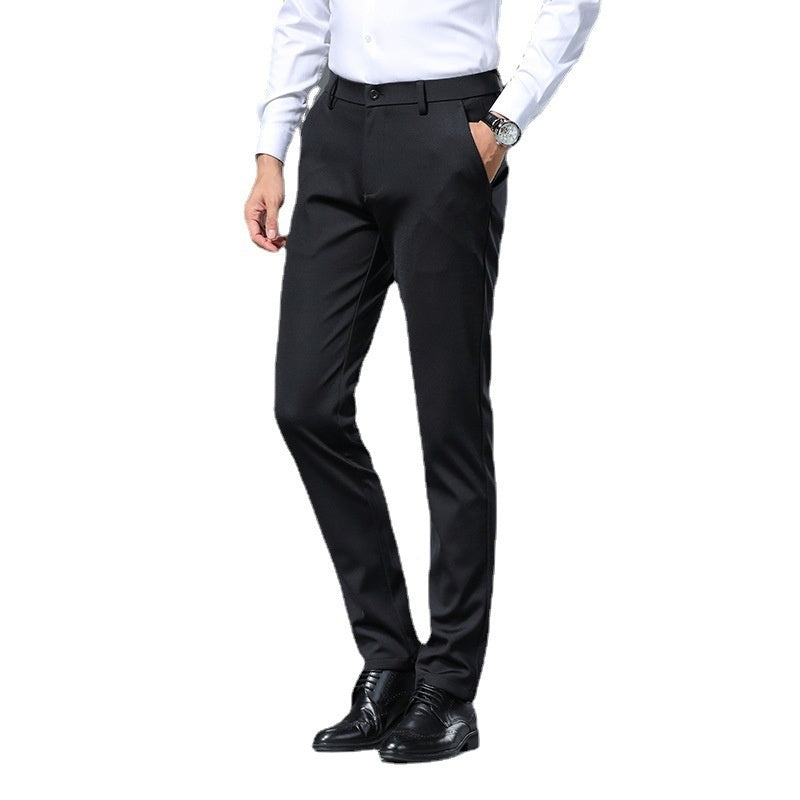 Pantalon habillé homme coupe ajustée | Infroissable