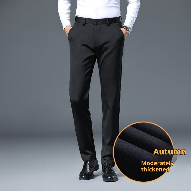 Pantalon habillé homme coupe ajustée | Infroissable