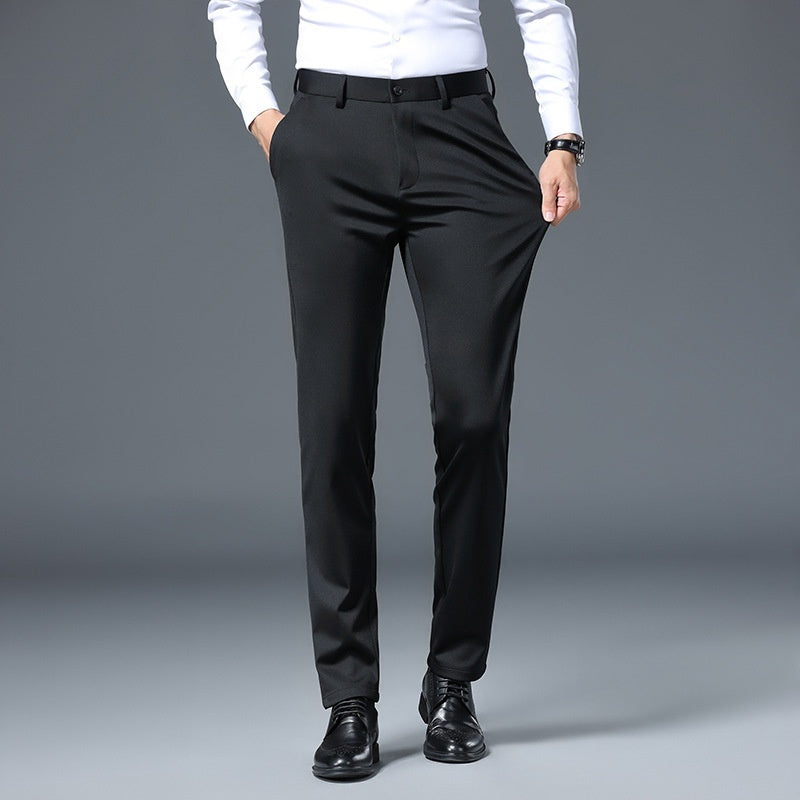 Pantalon habillé homme coupe ajustée | Infroissable