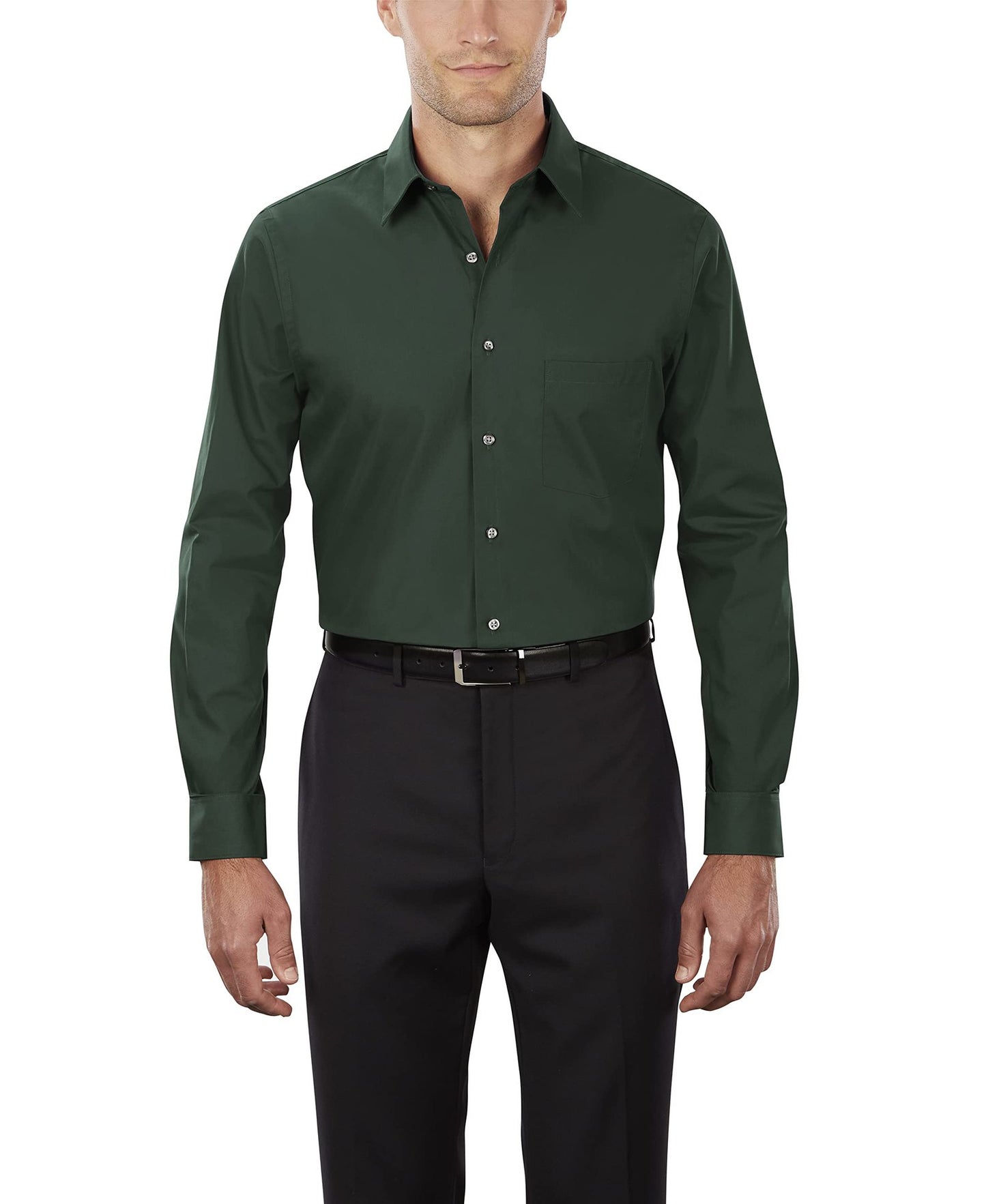 Chemise blanche homme habillée couleur unie