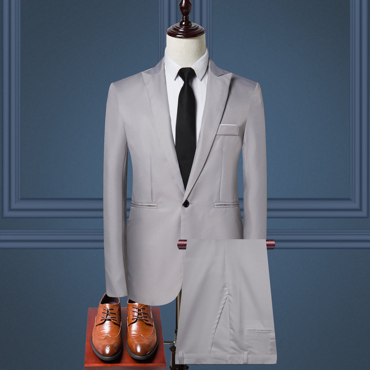 El conjunto Sterling: traje de dos piezas para hombre
